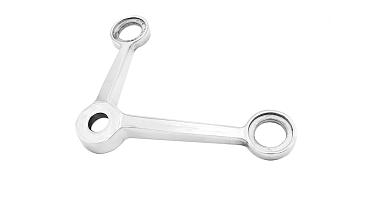 Cпайдер, литой,полированный V-200мм, AISI 304, 2х26х38, 1х18х36/40мм, нагрузки: 1кН, 2кН k288-V-2 купить в Санкт-Петербурге