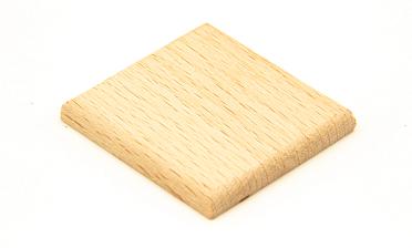 Торцевая заглушка для поручня 40х40, бук Ф-0844-2 купить в Санкт-Петербурге