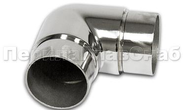 Угольник Ø50.8 мм, полированный, (AISI 304) k280 купить в Санкт-Петербурге