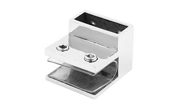 Коннектор торцевой труба-стекло, для трубы 30х10, полированный t467 PSS купить в Санкт-Петербурге