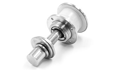 Стеклодержатель (рутель) под стекло от 16 до 28 мм, полированный (AISI 304) k269-3 купить в Санкт-Петербурге