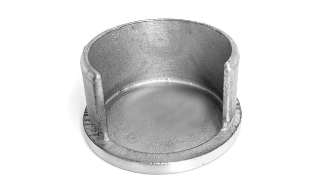 Заглушка для поручня с пазом Ø48.3 мм 4х39 мм шлифованная (AISI 304) k235-2 2