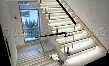 Ограждения лестничных маршей в Санкт-Петербурге. Готовые проекты ПерилаГлавСнаб