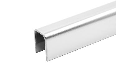 Профиль П-образный, L=2000 мм, t=1.5 мм, для стекла 10 мм, полир. (AISI 304) Ф-1146 купить в Санкт-Петербурге