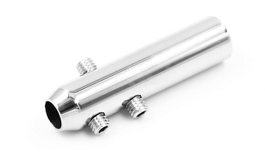 Держатель тросика Ø6 мм, короткий 50х12, прямой, под М8, полированный k240-2 купить в Санкт-Петербурге Держатель тросика Ø6 мм, короткий 50х12, прямой, под М8, полированный k240-2 купить в Санкт-Петербурге