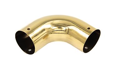 Отвод 90° для круглого пластикового поручня, золото k259-88 купить в Санкт-Петербурге Отвод 90° для круглого пластикового поручня, золото k259-88 купить в Санкт-Петербурге