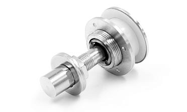 Стеклодержатель (рутель) под стекло от 16 до 24 мм, полированный (AISI 316) k274 купить в Санкт-Петербурге