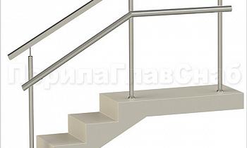 Ограждения с квадратным поручнем и дополнительным поручнем без ригелей в Санкт-Петербурге. Готовые проекты ПерилаГлавСнаб Ограждения с квадратным поручнем и дополнительным поручнем без ригелей в Санкт-Петербурге. Готовые проекты ПерилаГлавСнаб