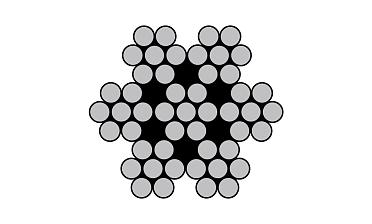 Трос из нержавеющей стали средней жесткости Ø6 мм AISI 304 Ф-1070 купить в Санкт-Петербурге