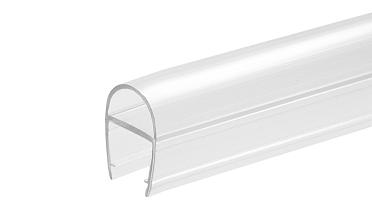 Уплотнитель для стекла 10 мм, дверь-стекло 2200 мм t216 купить в Санкт-Петербурге