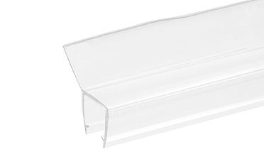 Уплотнитель для стекла в душевую кабину 8 мм, прозрачный, 135°, стекло-стекло 2200 мм t203-2 купить в Санкт-Петербурге