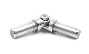 Поворот ригеля Ø12х1 мм, с двумя установочными штифтами (AISI 304) k357 купить в Санкт-Петербурге