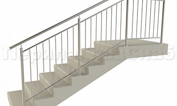 Нержавеющие ограждения для детских образовательных учреждений  с вертикальным заполнением “Частокол” - вариант №2 в Санкт-Петербурге. Готовые проекты ПерилаГлавСнаб Нержавеющие ограждения для детских образовательных учреждений  с вертикальным заполнением “Частокол” - вариант №2 в Санкт-Петербурге. Готовые проекты ПерилаГлавСнаб