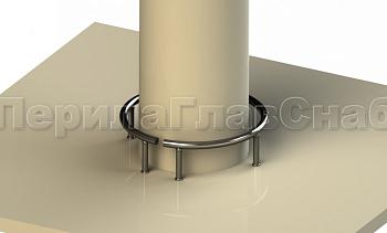 Колесоотбойник вокруг колонны в Санкт-Петербурге. Готовые проекты ПерилаГлавСнаб