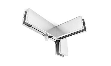 Фитинг угловой с осью и ребром жесткости, правый, шлифованный t141R SSS купить в Санкт-Петербурге