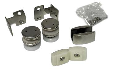 Комплект раздвижной системы на G-профиле, полированный t407 купить в Санкт-Петербурге