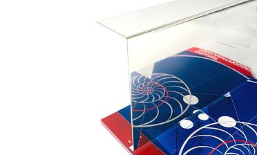 Накладка для крепления (тыльная/лицевая) из полированной нержавейки 1.0 мм длина 2.0 м k601-25 купить в Санкт-Петербурге