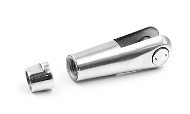 Наконечник ванты (тяги) с резьбой М16 левый, литой,полированный (AISI316) k661-16-L купить в Санкт-Петербурге