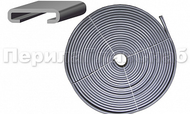 Поручень ПВХ пластиковый, цвет серый, на полосу 40х4 мм Ф-0681  купить в Санкт-Петербурге Поручень ПВХ пластиковый, цвет серый, на полосу 40х4 мм Ф-0681  купить в Санкт-Петербурге