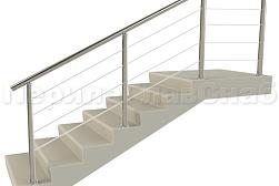 Тросовые ограждения в Санкт-Петербурге. Готовые проекты ПерилаГлавСнаб - фото 1