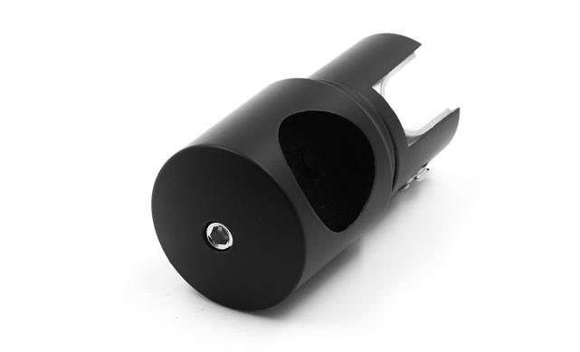  Крепежный элемент глухой для трубы 19 мм цинк, черный t913 BZn  4