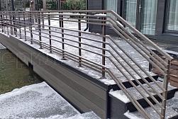 Ограждение входных групп в Санкт-Петербурге. Готовые проекты ПерилаГлавСнаб - фото 12