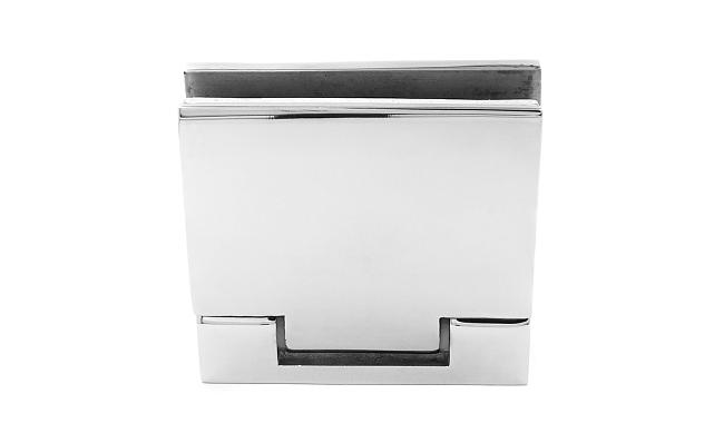 Петля стена-стекло 90°, односторонняя, без реза, нерж., полир. t315 PSS 6