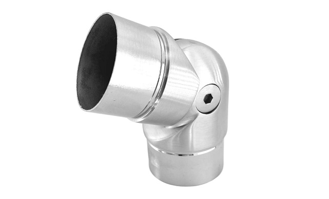 Поворот литой, внутренний, шарнирный, под Ø50.8х1.5 мм, шлифованный, AISI 304 Фk011-6 5 Поворот литой, внутренний, шарнирный, под Ø50.8х1.5 мм, шлифованный, AISI 304 Фk011-6 5