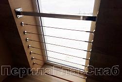 Ограждение на окна из нержавеющей стали в Санкт-Петербурге. Готовые проекты ПерилаГлавСнаб - фото 16