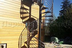 Ограждения маршевых лестниц и площадок в Санкт-Петербурге. Готовые проекты ПерилаГлавСнаб - фото 6