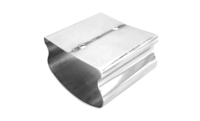 Соединитель пластикового фигурного поручня полированный AISI 304 k257 4