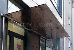 Стеклянные козырьки на вантах в Санкт-Петербурге. Готовые проекты ПерилаГлавСнаб - фото 31