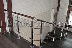 Перила и ограждения из нержавейки и дерева в Санкт-Петербурге. Готовые проекты ПерилаГлавСнаб - фото 21