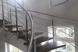 Перила и ограждения из нержавейки и дерева в Санкт-Петербурге. Готовые проекты ПерилаГлавСнаб - фото 1