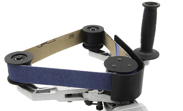 Трехроликовая ленточная шлифовальная машина k990 9