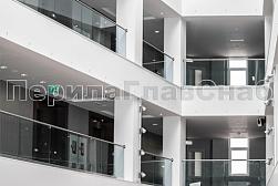 Стеклянные перила для атриумов в Санкт-Петербурге. Готовые проекты ПерилаГлавСнаб - фото 13