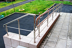 Поручни для инвалидов из нержавеющей стали в Санкт-Петербурге. Готовые проекты ПерилаГлавСнаб - фото 14