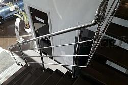 Ограждения из нержавеющей стали с тремя ригелями в Санкт-Петербурге. Готовые проекты ПерилаГлавСнаб - фото 10