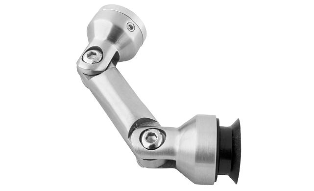 Крепление стекло-стена, штанга 60mm, под зенковку tt201-60 SSS 6