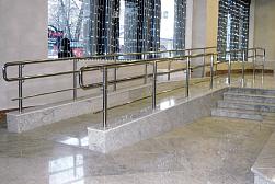 Поручни для инвалидов из нержавеющей стали в Санкт-Петербурге. Готовые проекты ПерилаГлавСнаб - фото 13