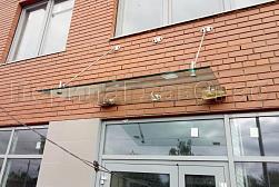 Стеклянные козырьки на вантах в Санкт-Петербурге. Готовые проекты ПерилаГлавСнаб - фото 7