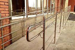 Поручни для инвалидов из нержавеющей стали в Санкт-Петербурге. Готовые проекты ПерилаГлавСнаб - фото 6