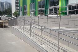 Поручни для инвалидов из нержавеющей стали в Санкт-Петербурге. Готовые проекты ПерилаГлавСнаб - фото 1