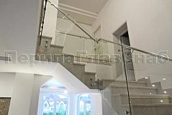 Стеклянные перила для колодезных лестниц в Санкт-Петербурге. Готовые проекты ПерилаГлавСнаб - фото 7