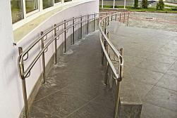 Поручни для инвалидов из нержавеющей стали в Санкт-Петербурге. Готовые проекты ПерилаГлавСнаб - фото 19