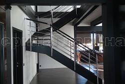 Перила для лестниц из металла в Санкт-Петербурге. Готовые проекты ПерилаГлавСнаб - фото 8