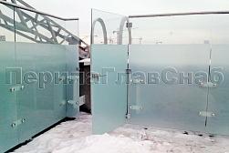 Стеклянные перила для балконов в Санкт-Петербурге. Готовые проекты ПерилаГлавСнаб - фото 12