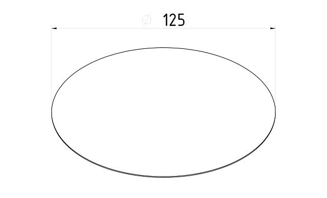 Шлифовальный круг самолип. красный d.125, P.1200 P-1010 3