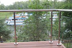 Стеклянные ограждения для улицы в Санкт-Петербурге. Готовые проекты ПерилаГлавСнаб - фото 7