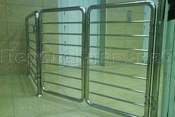 Нержавеющие калитки в Санкт-Петербурге. Готовые проекты ПерилаГлавСнаб - фото 12